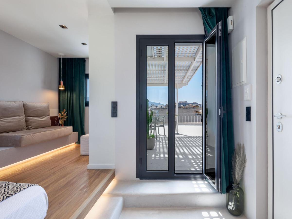 Acropol Studio Loft With Amazing View & Terrace Ateny Zewnętrze zdjęcie